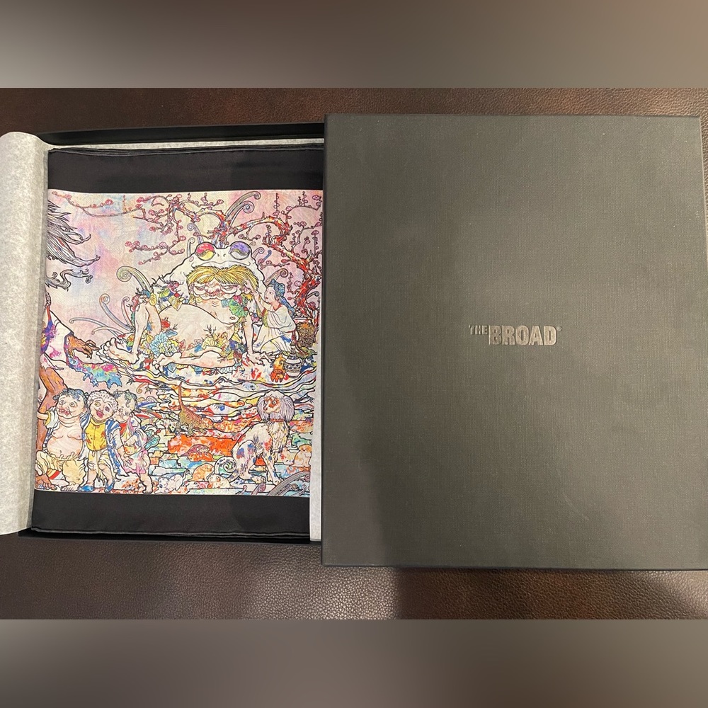 Takashi Murakami  x The Broad LA Exclusive Scarf